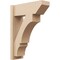 Ekena Millwork 8-in W x 22-in D x 30-in H Balboa Slat Rough Cedar Woodgrain TimberThane Outlooker, Primed Tan OUTUR080X22X30BOA24RCPR - alternate 1